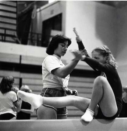 1980 Gymnastics Camp, Balance Beam 01
