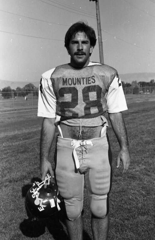 1984 Football Player, October Portraits 84