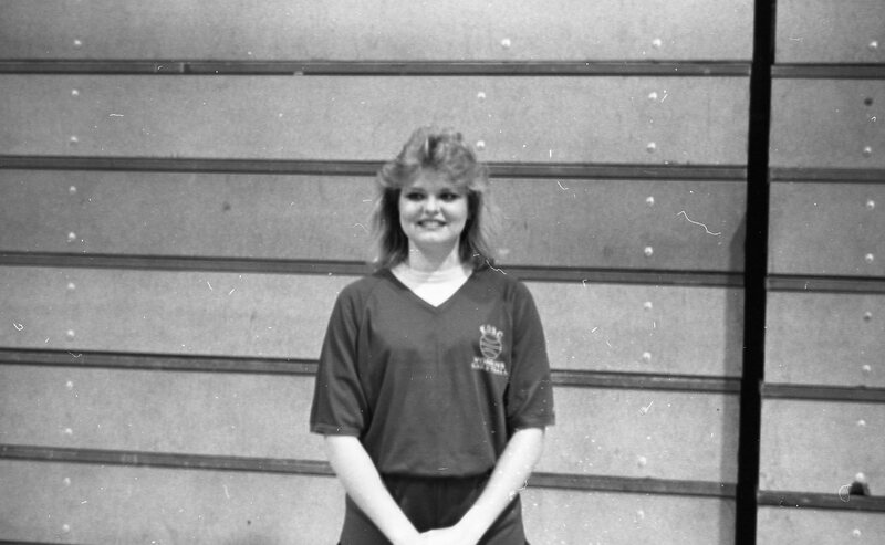 1984 Women's Basketball Players, Fall Portraits 19