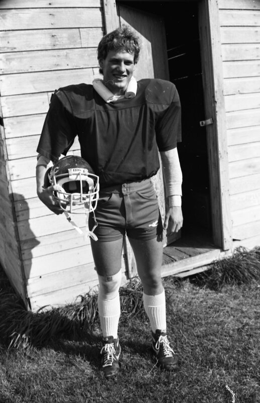 1984 Football Player, October Portraits 42
