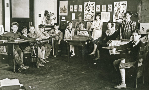 1930 Ackerman Elementary Classroom 1