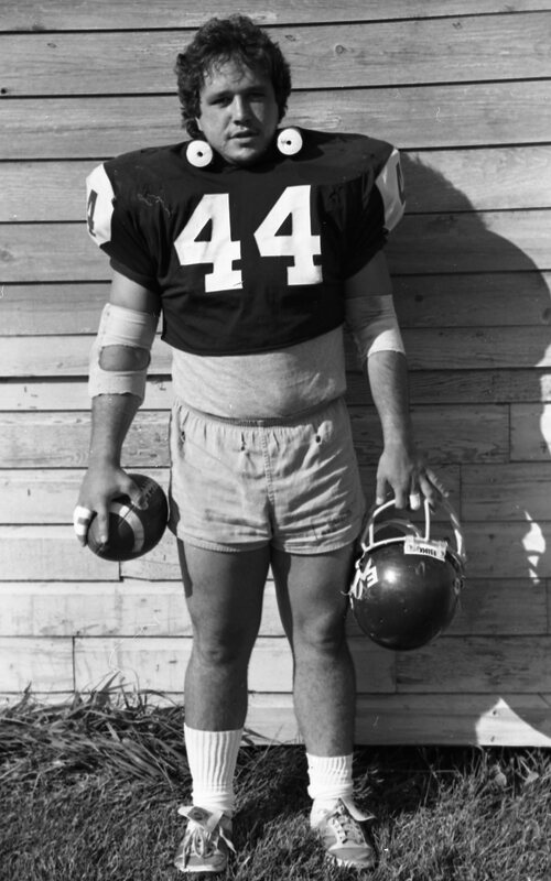 1984 Football Player, October Portraits 19