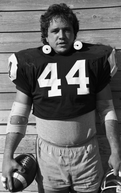 1984 Football Player, October Portraits 12