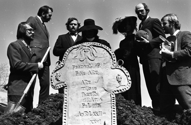 1974 Employees, Mock Funeral 25