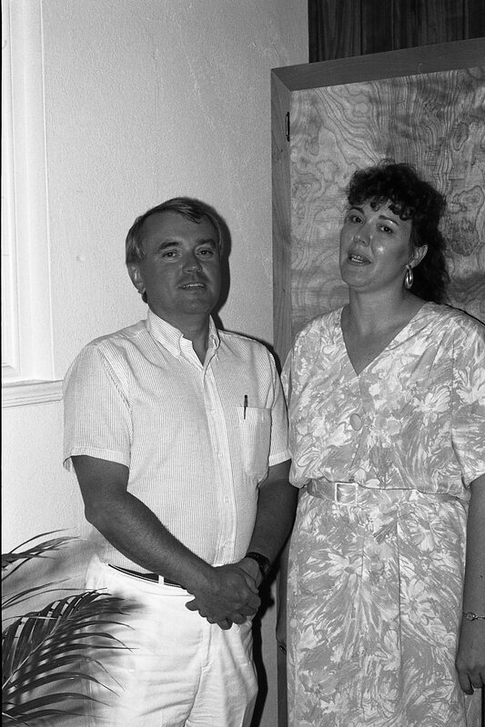 1990 Employees, Theresa Jordan Goodbye Party 11