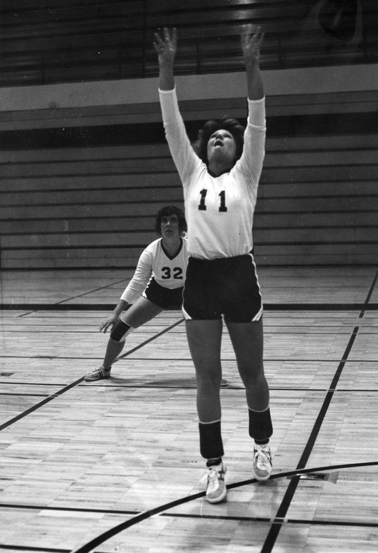 1980 Women's Volleyball Action 13