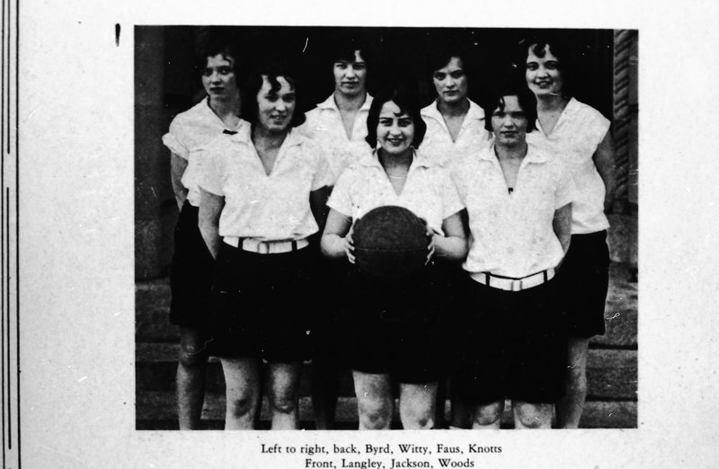 1929-30 Women's Sports Team 1