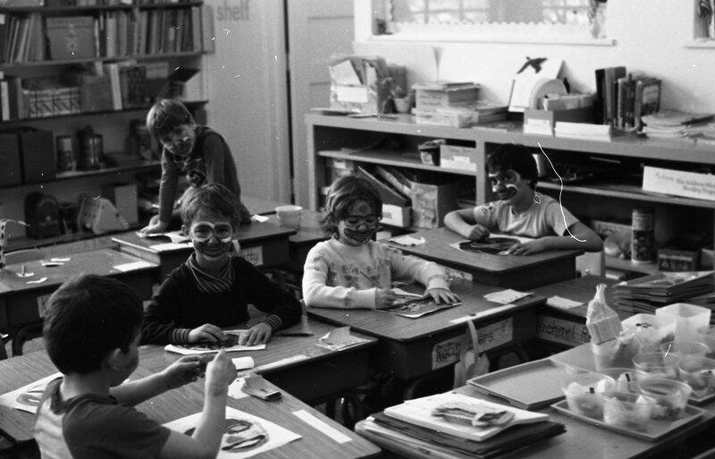 1984 Ackerman Elementary School, Face Paint 05