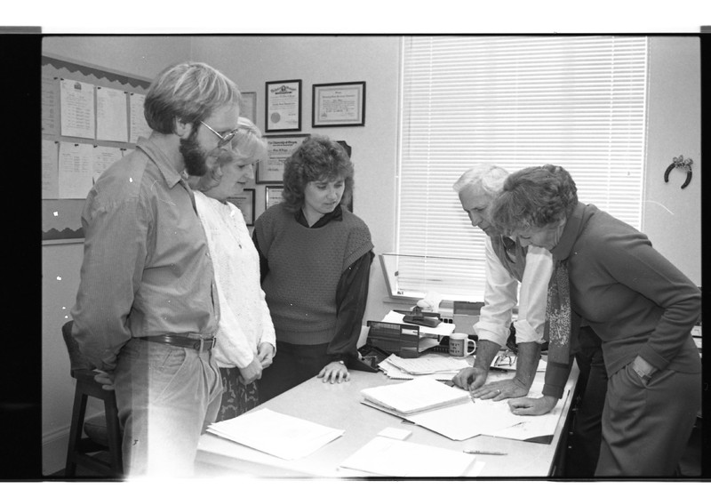 1989 Ackerman Elementary School, Office Employees 03