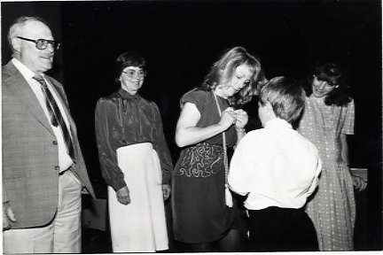 1991 Nursing Program, Pinning Ceremony 07