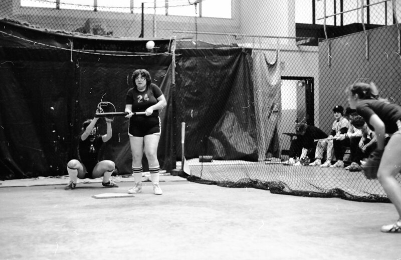 80's Softball Action, Indoors 04