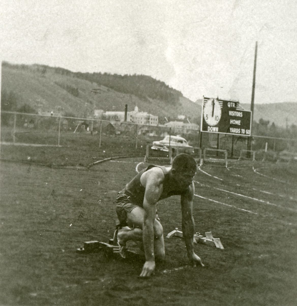 1956 Track, Starting Blocks