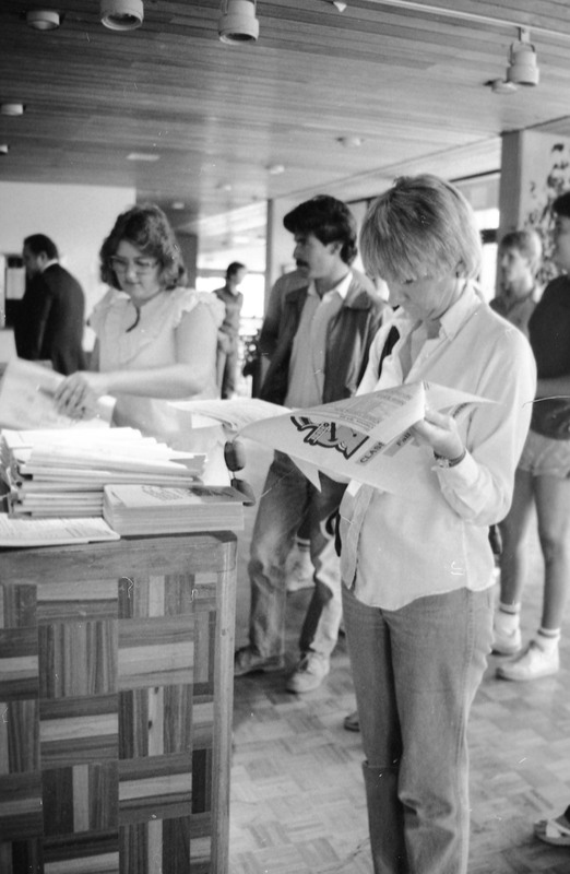 1985 Hoke Information Counter, Fall Term Registration 20