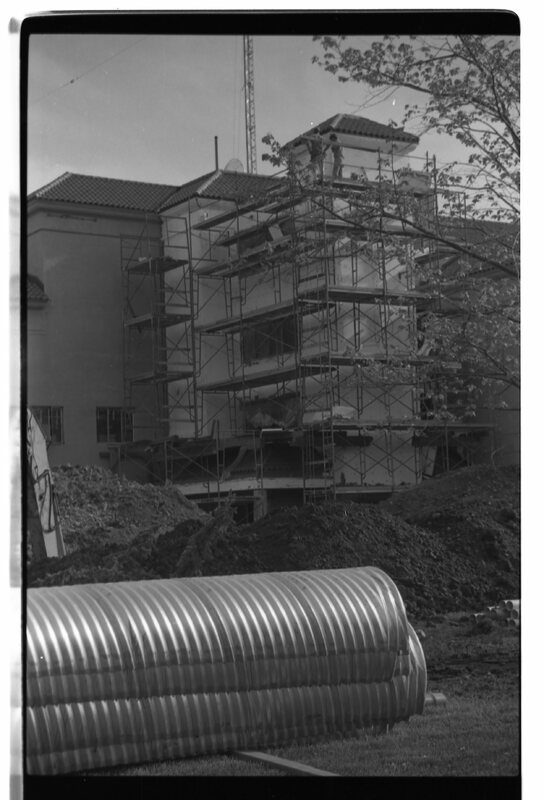 1989 Walter M. Pierce Library, Exterior Work 01