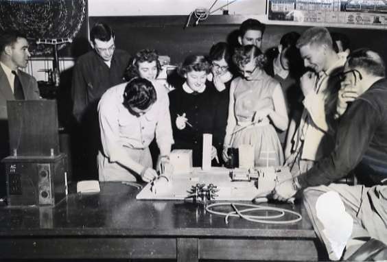 1953-54 Classroom, Science