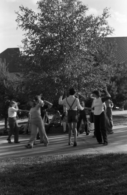 1981 Folk Dancing Practice 05