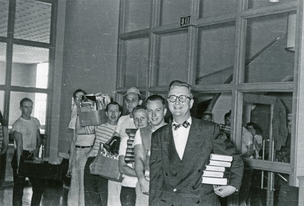 1951 Pierce Library, Moving In 10