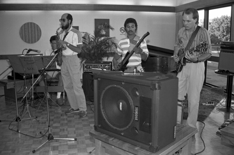 1988 Loso Hall, Groundbreaking Ceremony, Reception Band 06