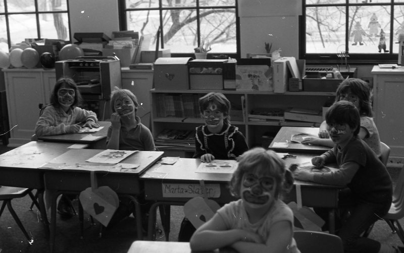 1984 Ackerman Elementary School, Face Paint 01
