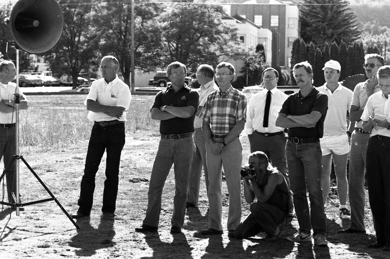 1988 Loso Hall, Groundbreaking Ceremony 03