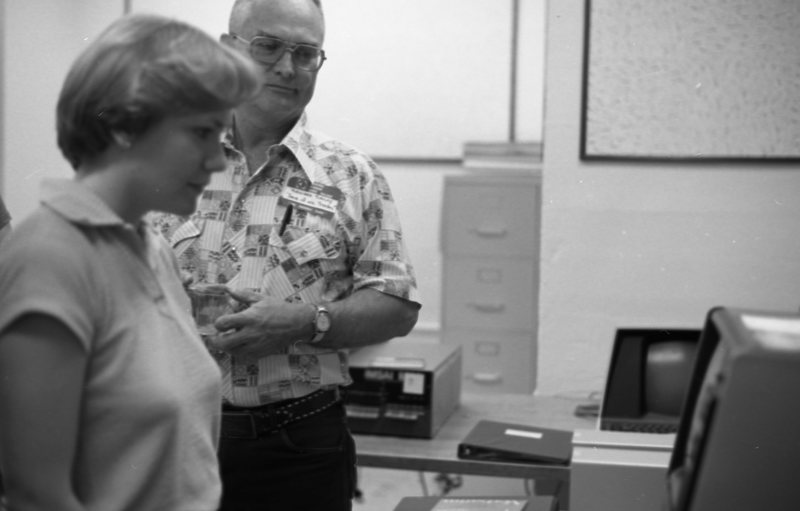 1981 Computer Center, Open House 07
