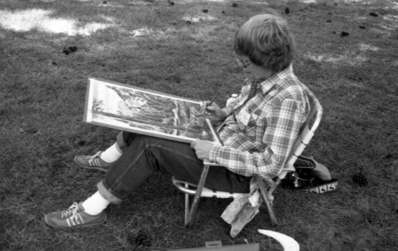 1986 Elderhostel Program, Painting 04