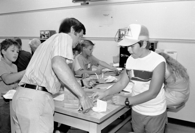 1987 Science Camp, Indoors 06