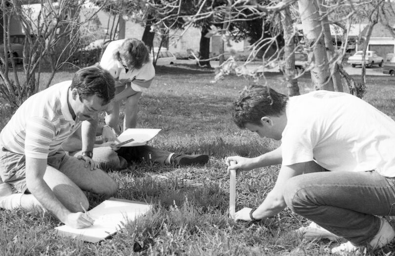 1987 Science, Biology Students in April 08