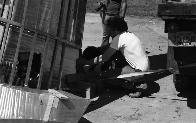 1981 Sculpture, Amphitheater Install 35