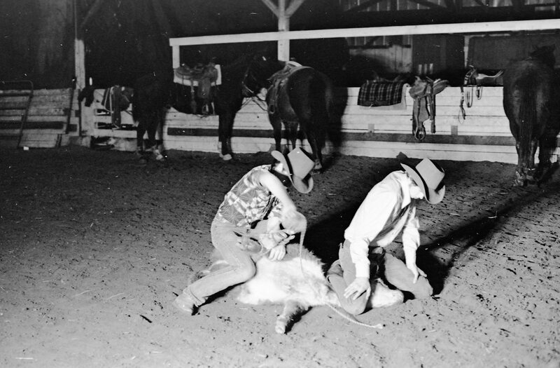 1976 Rodeo, Calf Roping 05
