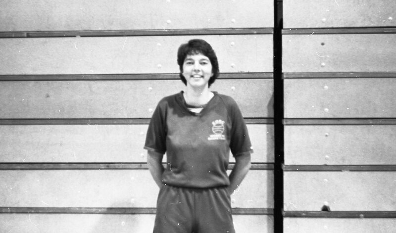 1984 Women's Basketball Players, Fall Portraits 03