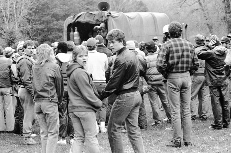 1986 Springfest, Raft Race Orientation 04