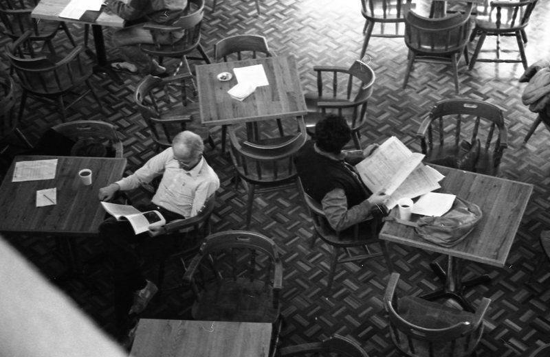 1985 Hoke Hall Cafeteria 1-2
