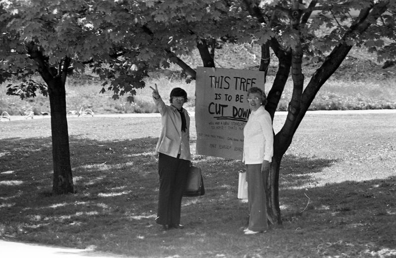 1974 Campus, Save a Tree 02