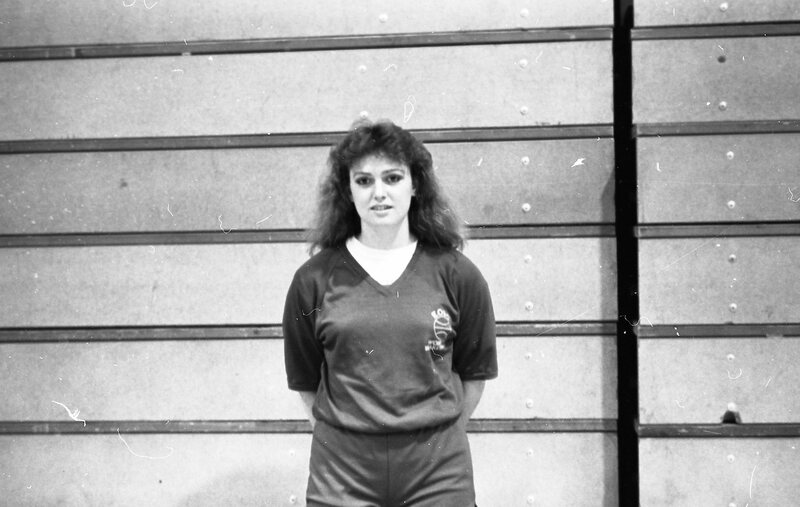 1984 Women's Basketball Players, Fall Portraits 07