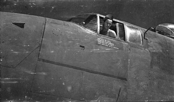 Looking Out Pilot's Window