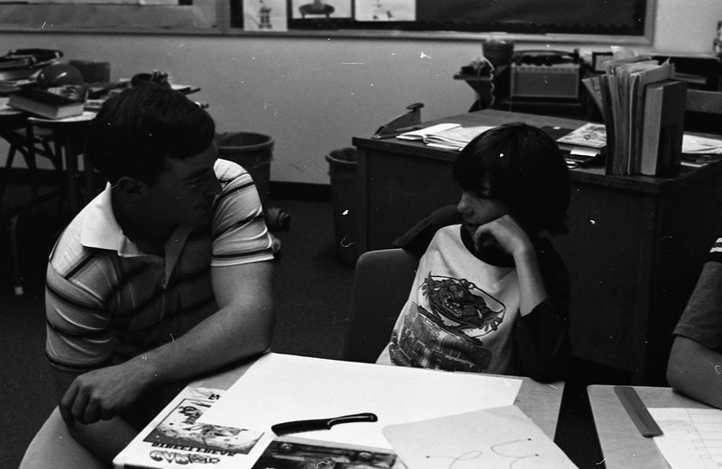1981 Ackerman Elementary Classroom 05