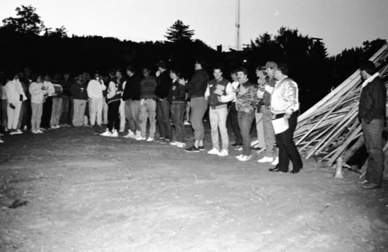 1987 Homecoming Bonfire 14