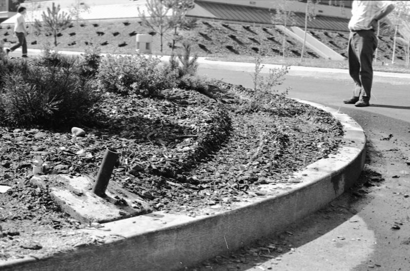 1974 Traffic Circle Damage 04