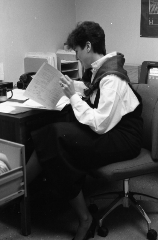 1986 Employee, Unidentified Woman C 01