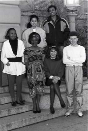1991 Scholarships, International Student Group Portraits 01