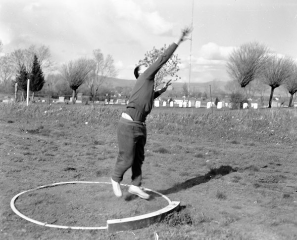 1955 Track, Shot Put