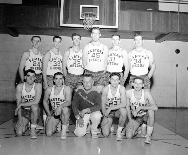 1956-57 Basketball Team 1-1