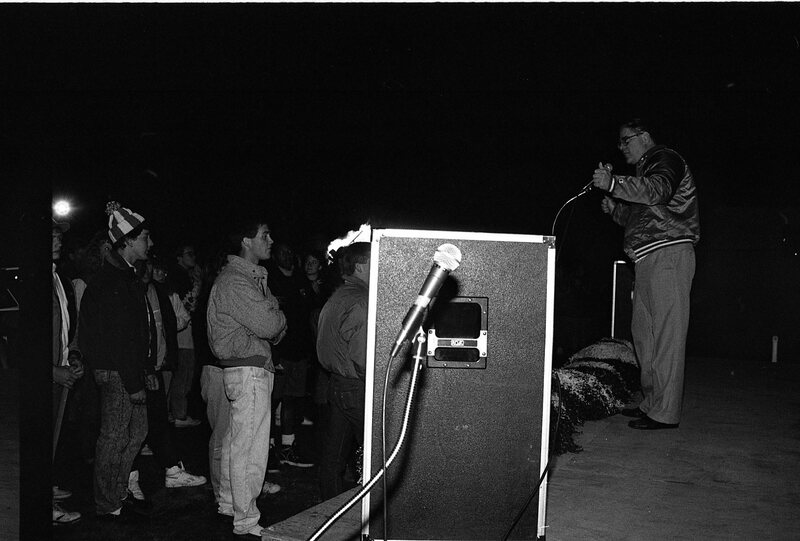 1990 Homecoming Bonfire 04