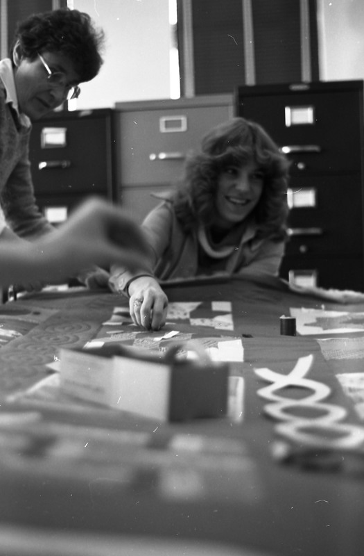 1981 Pierce Library, Fund Raising Quilt 14