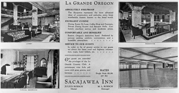 La Grande, Sacajawea Inn Interiors