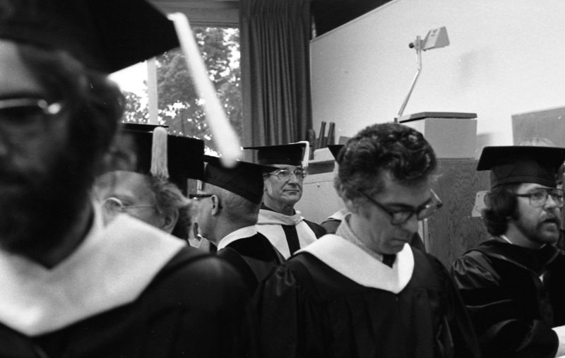 1981 Graduation, Faculty Prep 05
