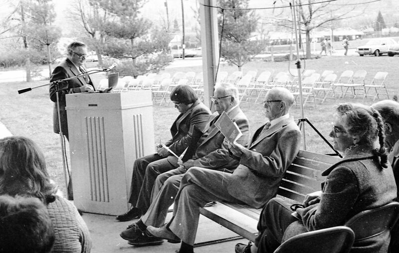 1983 Badgley Hall Dedication 04