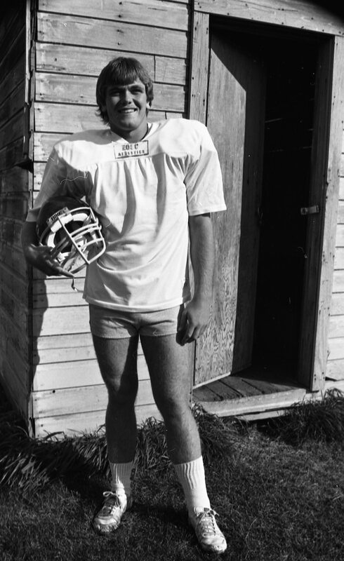 1984 Football Player, October Portraits 38