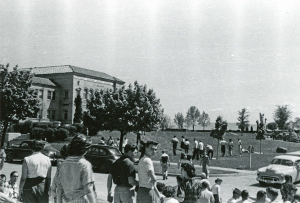 1951 Pierce Library, Moving In 14